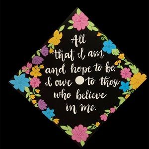 All That I Am Graduation Cap Topper